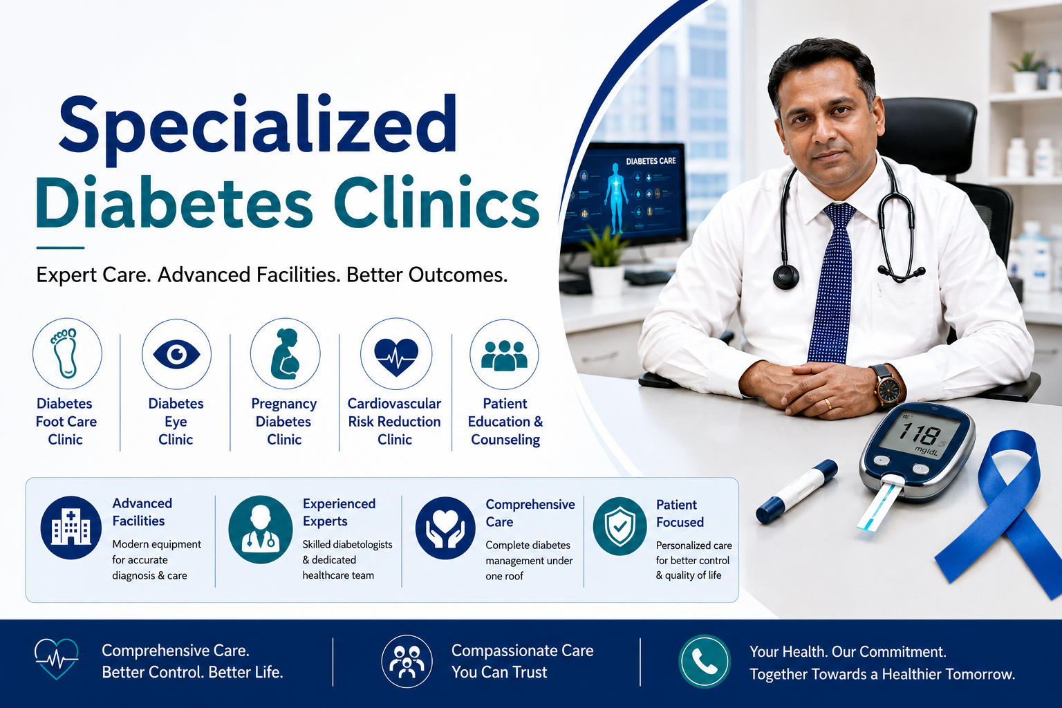Complete Diabetes Care under One Roof at Dr. Prakash Diabetes Centre, Patna
