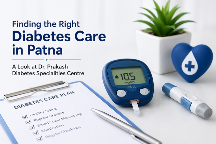 Finding the Right Diabetes Care in Patna A Look at Dr. Prakash Diabetes Specialities Centre