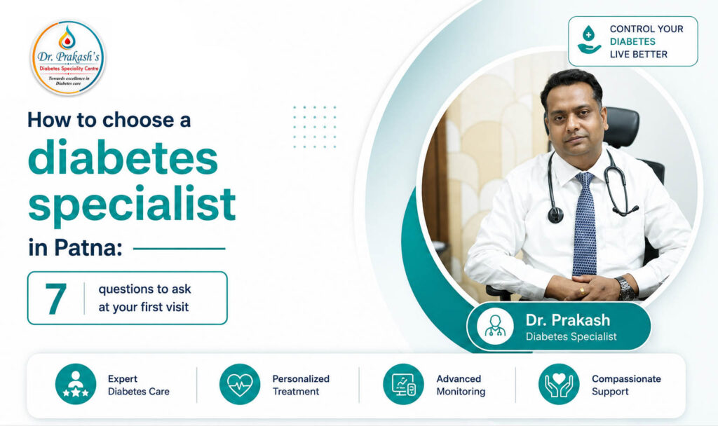 How to choose a diabetes specialist in Patna